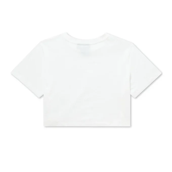 Kickers Classic Rundhals-T-Shirt für Damen, Weiß