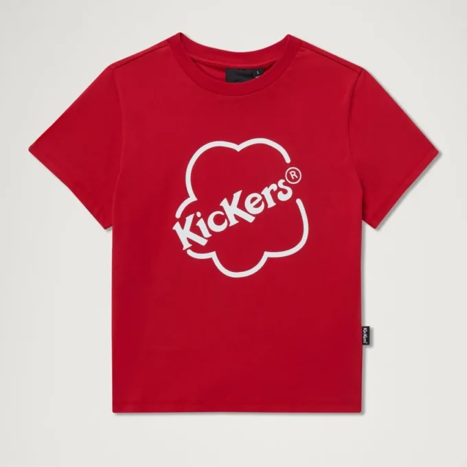 Kickers Classic Skinny T-Shirt für Damen, rot