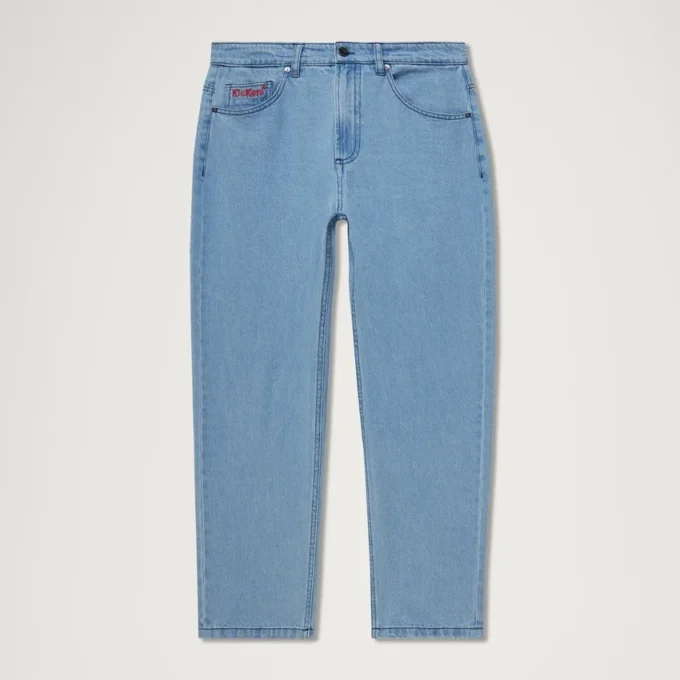 Kickers Classic Straight Leg Jeans für Herren, Blau