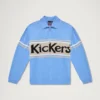 Kickers Classic Unisex-Strickjacke mit durchgehendem Reißverschluss für Erwachsene, Blau