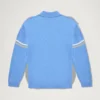 Kickers Classic Unisex-Strickjacke mit durchgehendem Reißverschluss für Erwachsene, Blau