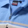 Kickers Classic Unisex-Strickjacke mit durchgehendem Reißverschluss für Erwachsene, Blau