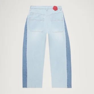 Kickers Classic Wide Leg Barrel Jeans für Damen, Blau