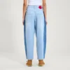 Kickers Classic Wide Leg Barrel Jeans für Damen, Blau Kickers Classic Wide Leg Barrel Jeans für Damen, Blau