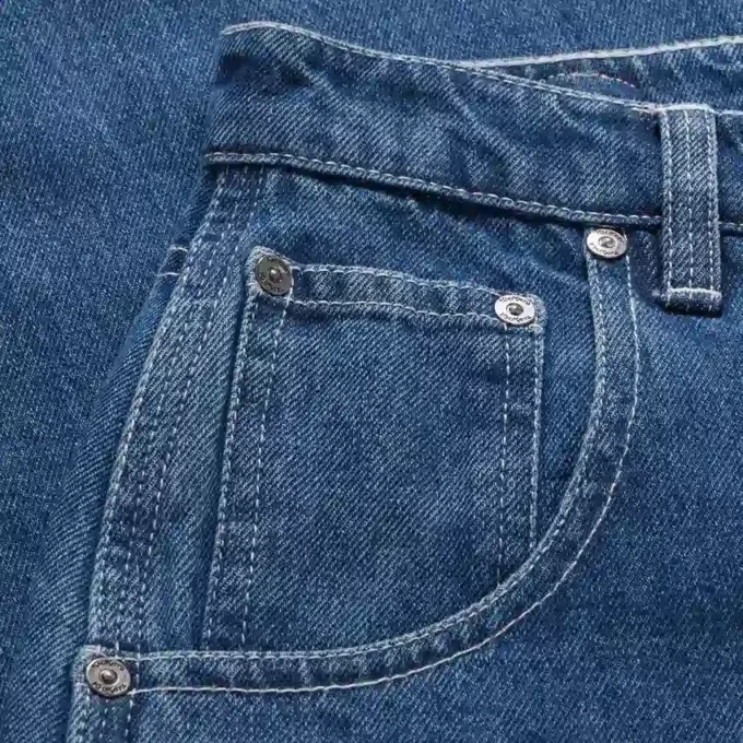 Kickers Classic Wide Leg Jeans für Erwachsene, Damen, Blau Kickers Classic Wide Leg Jeans für Erwachsene, Damen, Blau