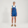Kickers Classics Latzhose für Damen, kurz, blau Kickers Classics Latzhose für Damen, kurz, blau