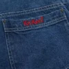 Kickers Classics Latzhose für Damen, kurz, blau Kickers Classics Latzhose für Damen, kurz, blau