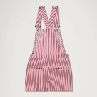 Kickers Classics Latzhose für Erwachsene, Damen, rot