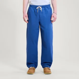 Kickers-Hose mit Kordelzug und weitem Bein für Herren, Navy