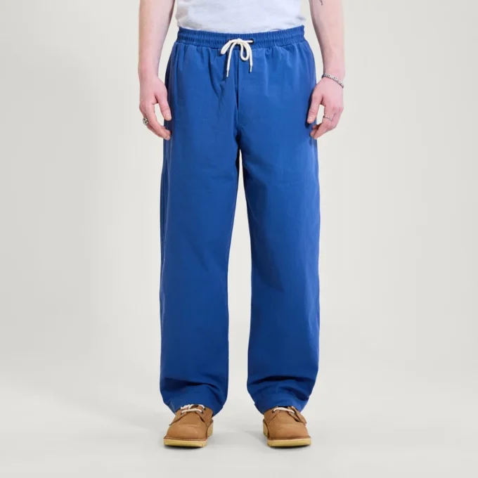 Kickers-Hose mit Kordelzug und weitem Bein für Herren, Navy