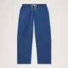 Kickers-Hose mit Kordelzug und weitem Bein für Herren, Navy