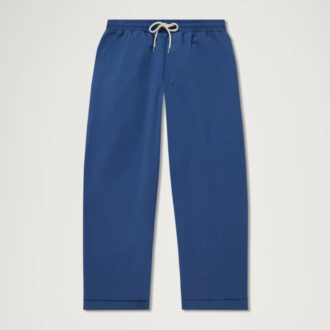 Kickers-Hose mit Kordelzug und weitem Bein für Herren, Navy