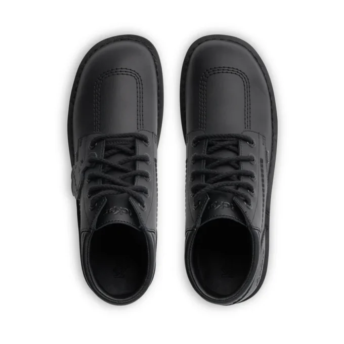 Kickers Kick Hi für Herren, gepolstert, Leder, Schwarz Kickers Kick Hi für Herren, gepolstert, Leder, Schwarz
