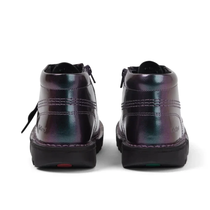 Kickers Kick Hi Galactic für Mädchen, Lackleder, lila Kickers Kick Hi Galactic für Mädchen, Lackleder, lila