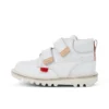 Kickers Kick Hi Roll Unisex für Kleinkinder, Leder, Weiß Kickers Kick Hi Roll Unisex für Kleinkinder, Leder, Weiß