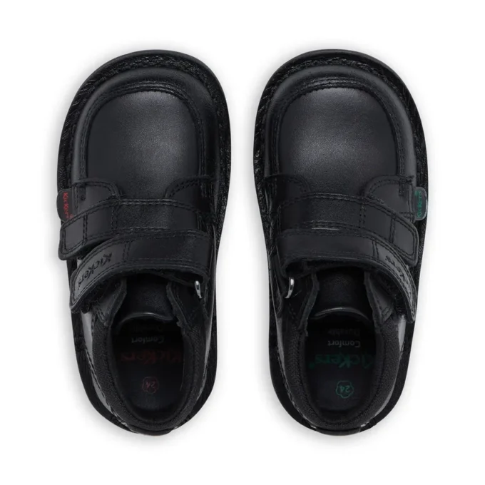 Kickers Kick Hi Scuff für Jungen, Leder, schwarz Kickers Kick Hi Scuff für Jungen, Leder, schwarz