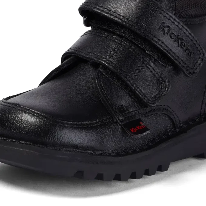 Kickers Kick Hi Scuff für Jungen, Leder, schwarz Kickers Kick Hi Scuff für Jungen, Leder, schwarz
