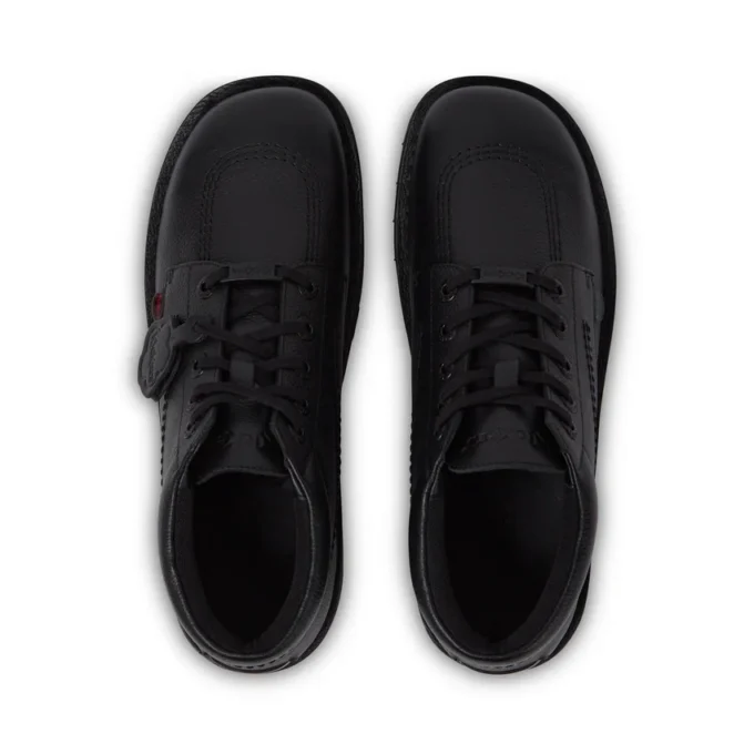Kickers Kick Hi Tab Herrenstiefel aus Leder, schwarz Kickers Kick Hi Tab Herrenstiefel aus Leder, schwarz