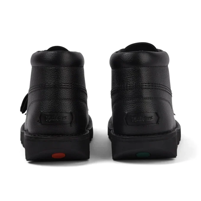 Kickers Kick Hi Tab Herrenstiefel aus Leder, schwarz Kickers Kick Hi Tab Herrenstiefel aus Leder, schwarz