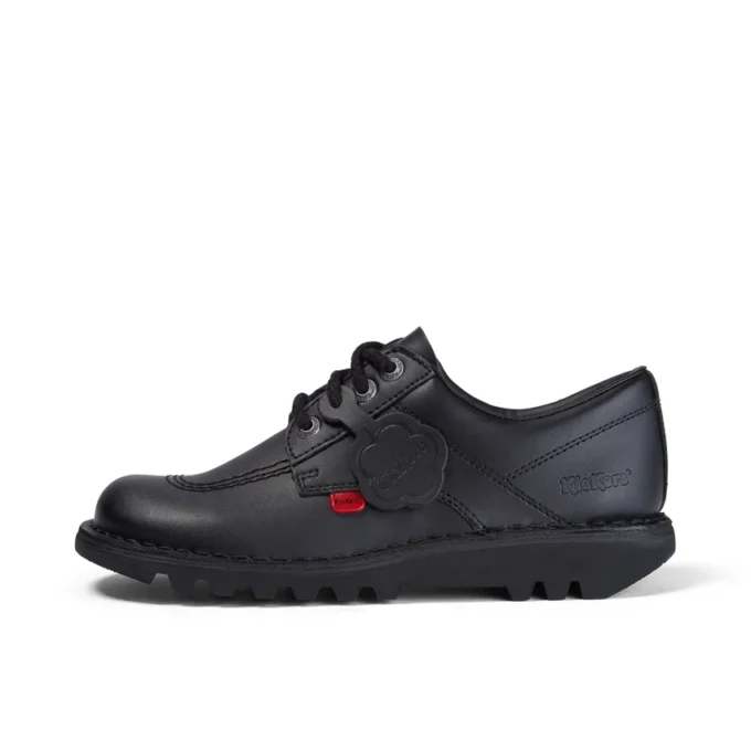 Kickers Kick Lo für Damen aus Leder, schwarz Kickers Kick Lo für Damen aus Leder, schwarz