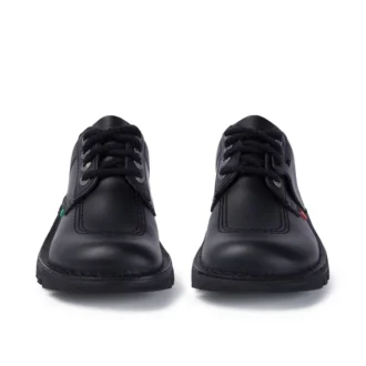Kickers Kick Lo für Damen aus Leder, schwarz