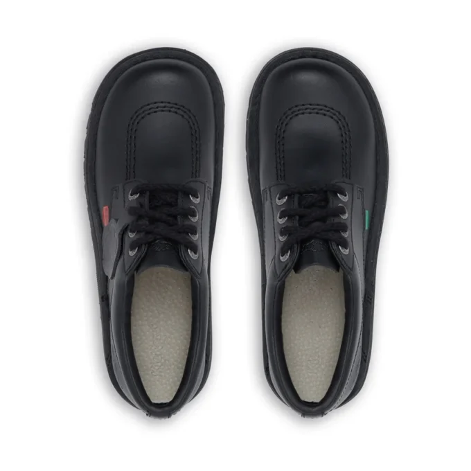 Kickers Kick Lo für Damen aus Leder, schwarz Kickers Kick Lo für Damen aus Leder, schwarz