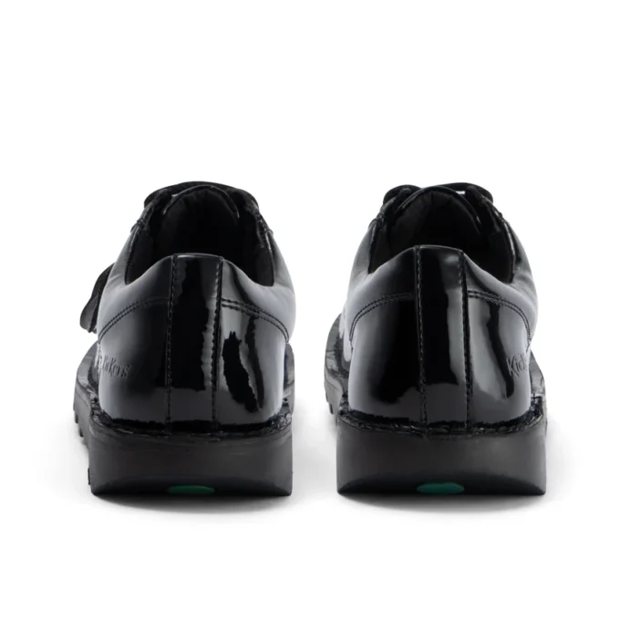 Kickers Kick Lo für Damen aus Leder und Lackleder, schwarz Kickers Kick Lo für Damen aus Leder und Lackleder, schwarz
