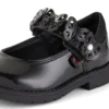 Kickers Lachly Butterfly MJ für Mädchen, Lackleder, schwarz Kickers Lachly Butterfly MJ für Mädchen, Lackleder, schwarz