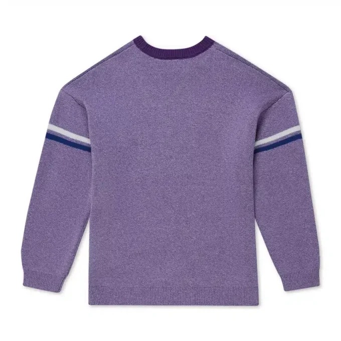Kickers Unisex-Pullover für Erwachsene mit Brustlogo, lila Kickers Unisex-Pullover für Erwachsene mit Brustlogo, lila
