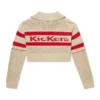 Kickers Zip-Through-Strickjacke für Damen, Weiß Kickers Zip-Through-Strickjacke für Damen, Weiß