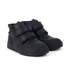 Kleinkind-Jungen Tovni Scuff Hi Leder Schwarz