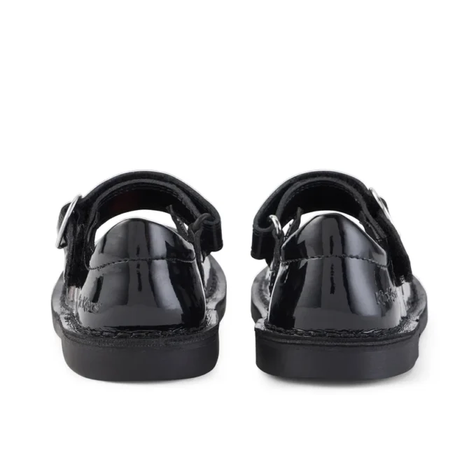 Kleinkind-Mädchen Adlar Heart Mj Lackleder Schwarz Kleinkind-Mädchen Adlar Heart Mj Lackleder Schwarz