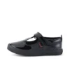 Kleinkind-Mädchen Kariko T-Strap Lackleder Schwarz Kleinkind-Mädchen Kariko T-Strap Lackleder Schwarz