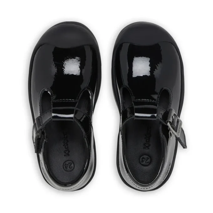 Kleinkind-Mädchen Plunk Mj Lackleder Schwarz Kleinkind-Mädchen Plunk Mj Lackleder Schwarz