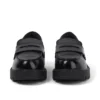 Kori Loafer Croc Leder Schwarz für Damen