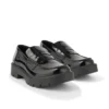 Kori Loafer für Damen aus Leder, schwarz