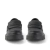Kori Loafer für Damen aus Lederimitat, schwarz
