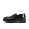 Kori Loafer für Damen, Leder, schwarz, mit Nieten