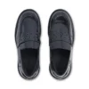 Kori Loafer für Damen, Leder, schwarz, mit Nieten
