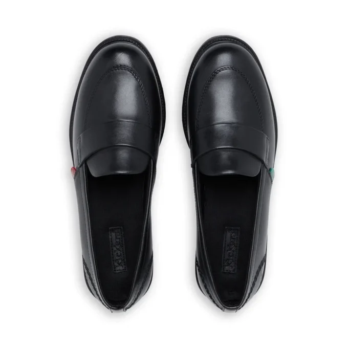 Lach Slip Leder Schwarz für Damen Lach Slip Leder Schwarz für Damen