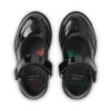 Lachly Mj Brogue Lackleder Schwarz für kleine Mädchen Lachly Mj Brogue Lackleder Schwarz für kleine Mädchen