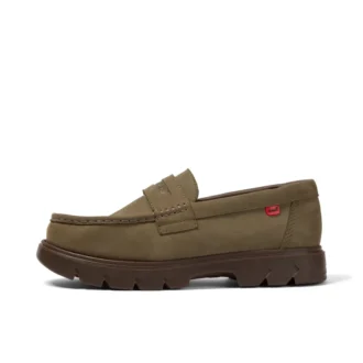 Lennon Loafer aus Leder für Erwachsene, Unisex, Dunkelgrün