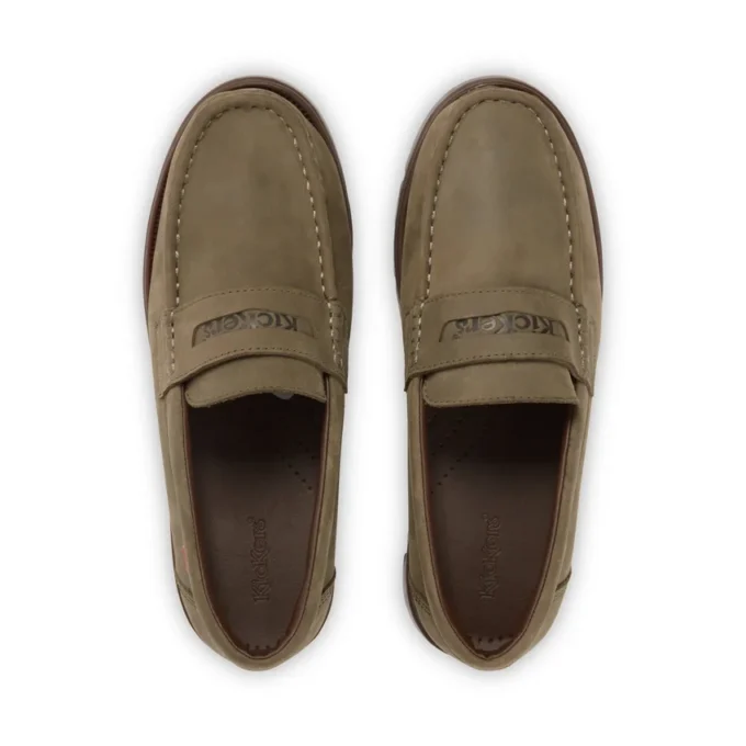 Lennon Loafer aus Leder für Erwachsene, Unisex, Dunkelgrün Lennon Loafer aus Leder für Erwachsene, Unisex, Dunkelgrün