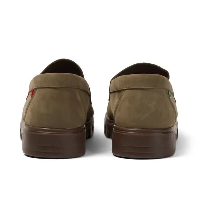 Lennon Loafer aus Leder für Erwachsene, Unisex, Dunkelgrün Lennon Loafer aus Leder für Erwachsene, Unisex, Dunkelgrün