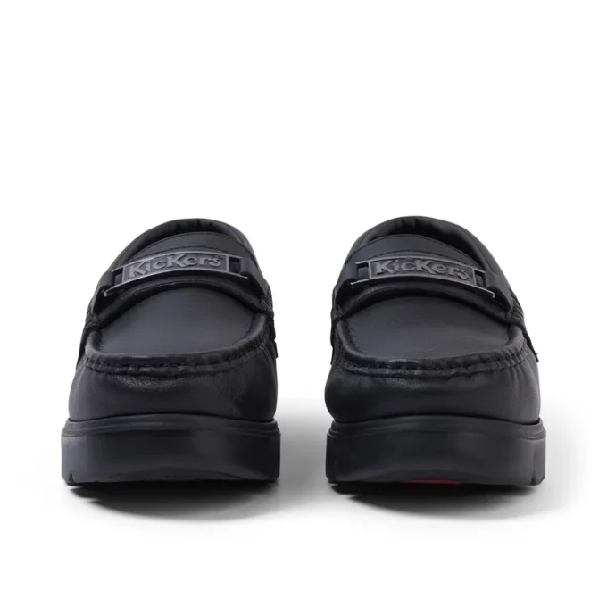 Lennon Loafer aus Leder für Erwachsene, Unisex, schwarz Lennon Loafer aus Leder für Erwachsene, Unisex, schwarz