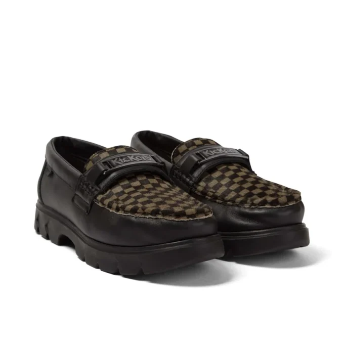Lennon Loafer aus Leder für Erwachsene, Unisex, schwarz Lennon Loafer aus Leder für Erwachsene, Unisex, schwarz