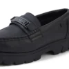 Lennon Loafer aus Leder für Erwachsene, Unisex, schwarz Lennon Loafer aus Leder für Erwachsene, Unisex, schwarz