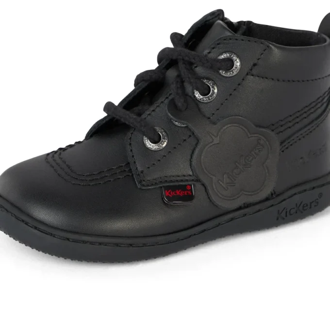 Playflex Hi Unisex für Kleinkinder, Leder, schwarz Playflex Hi Unisex für Kleinkinder, Leder, schwarz