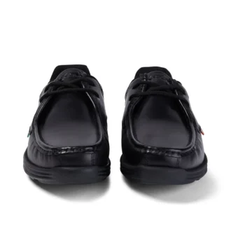 Reasan Lace Leder für Herren, schwarz