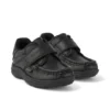 Reasan Strap Unisex-Kinderschuh aus Lederalternative, schwarz Reasan Strap Unisex-Kinderschuh aus Lederalternative, schwarz